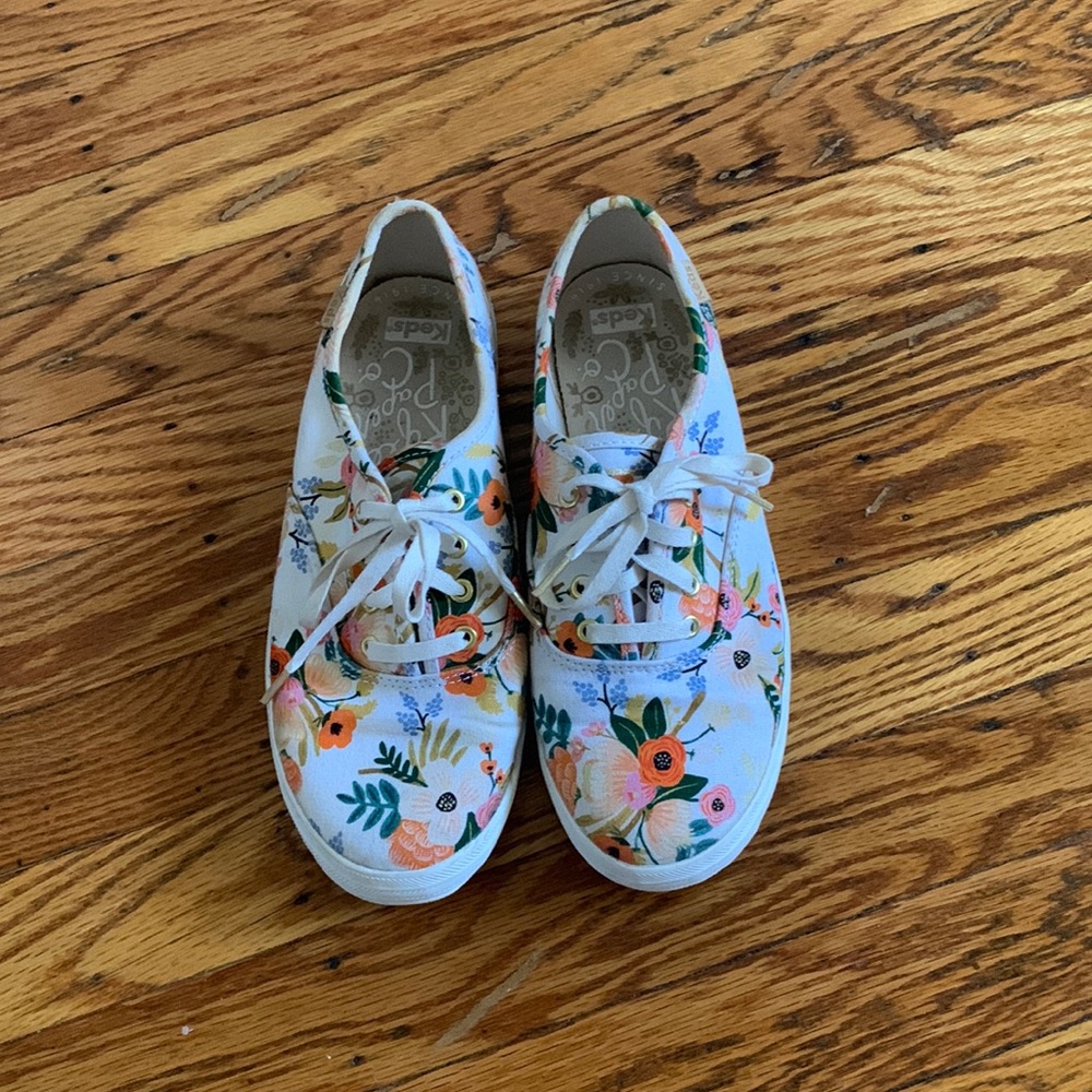 Rifle Paper Co. Keds Champion Sneakers - Women’s 5 /Girls 3